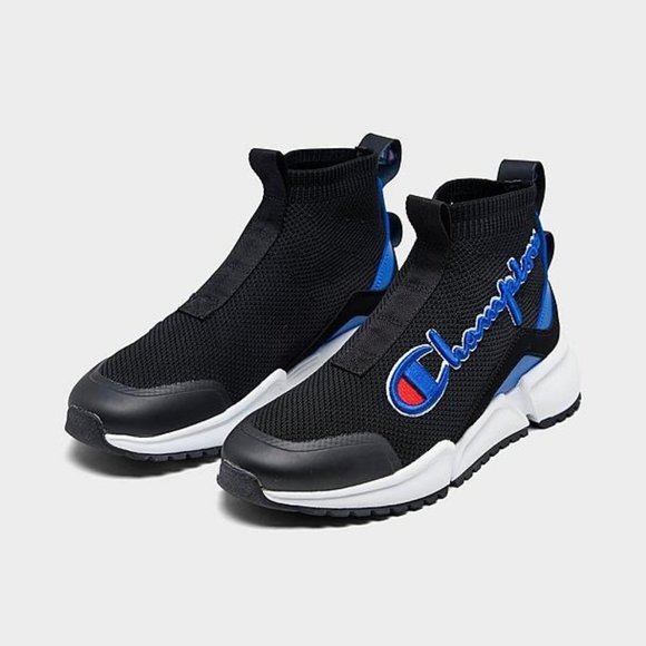 Big Kids Rally Future Mid Casual Sneakers from Finish Line Black